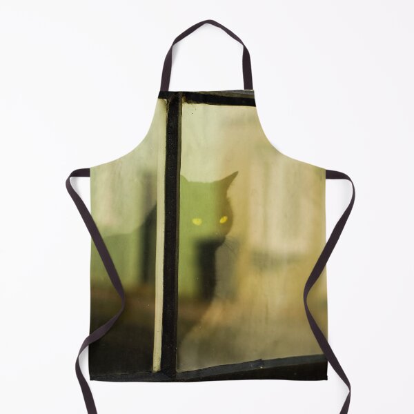 Item preview, Black Cat in the Window designed and sold by Lostlogo.
