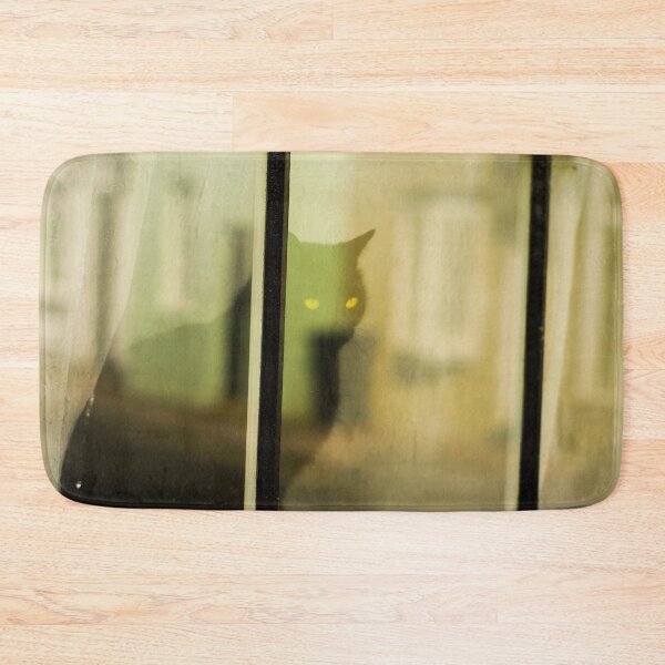 Item preview, Black Cat in the Window designed and sold by Lostlogo.