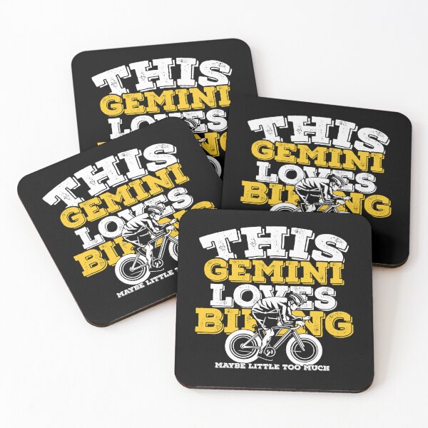 Item preview, Horoscope Zodiac Sign Gemini Loves Biking designed and sold by TheCrazyBear.