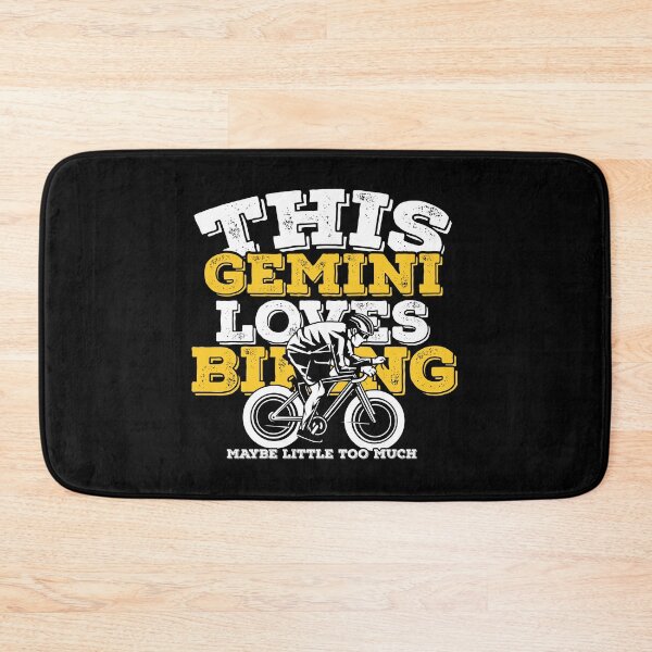 Item preview, Horoscope Zodiac Sign Gemini Loves Biking designed and sold by TheCrazyBear.