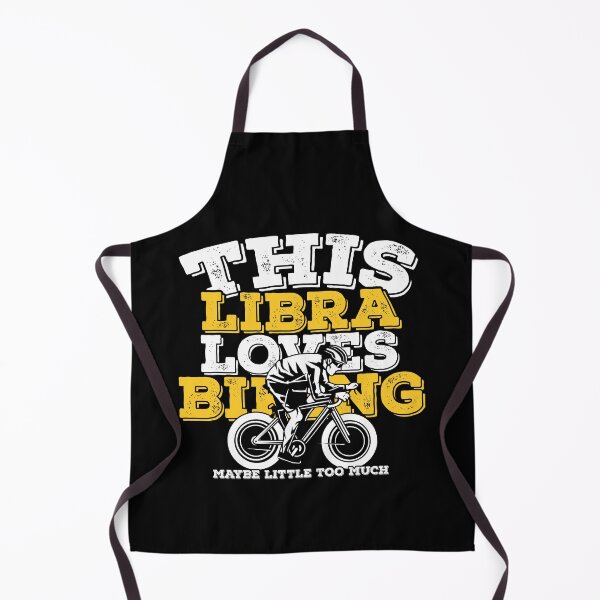 Item preview, Horoscope Zodiac Sign Libra Loves Biking designed and sold by TheCrazyBear.