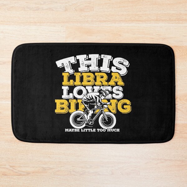Item preview, Horoscope Zodiac Sign Libra Loves Biking designed and sold by TheCrazyBear.