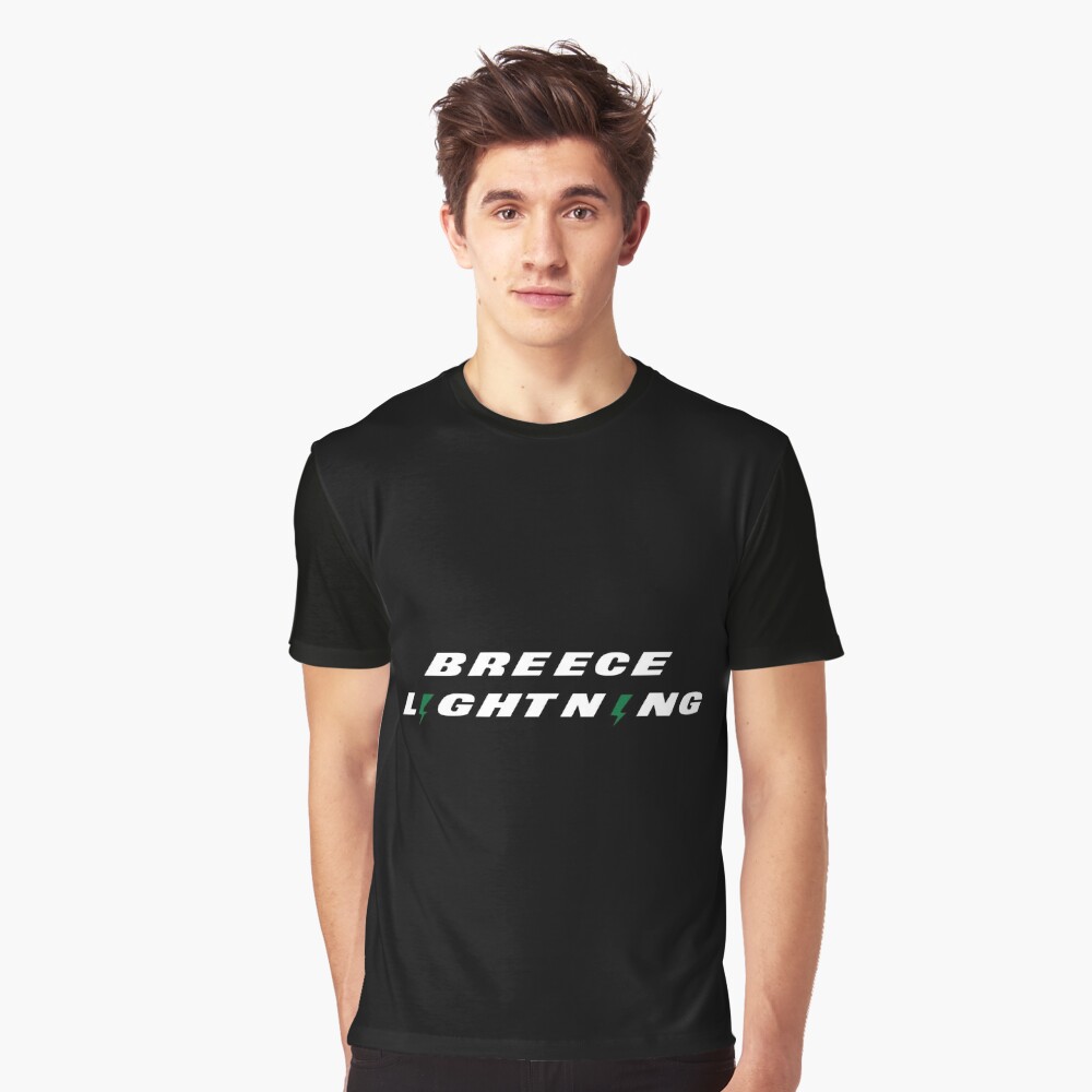 Breece Hall Shirt, New York Football Men's Cotton T-Shirt