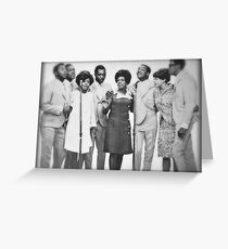 Motown Harmony Greeting Card