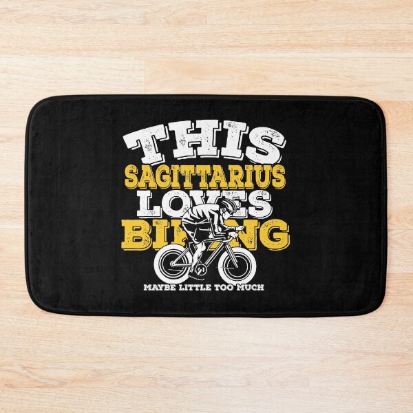 Item preview, Horoscope Zodiac Sign Sagittarius Loves Biking designed and sold by TheCrazyBear.