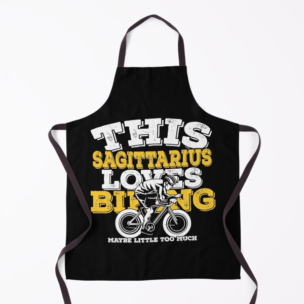 Item preview, Horoscope Zodiac Sign Sagittarius Loves Biking designed and sold by TheCrazyBear.