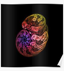 Fractal embryo Poster