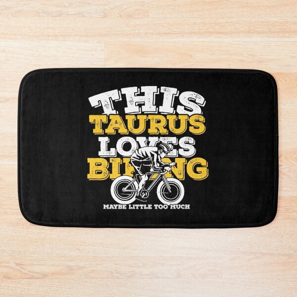 Item preview, Horoscope Zodiac Sign Taurus Loves Biking designed and sold by TheCrazyBear.