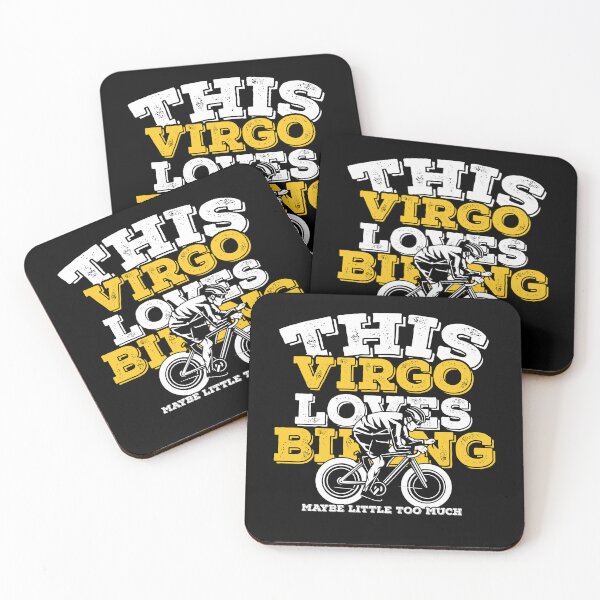 Item preview, Horoscope Zodiac Sign Virgo Loves Biking designed and sold by TheCrazyBear.