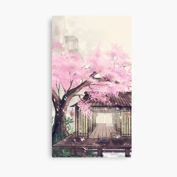 Cherry blossom aesthetic Canvas Print