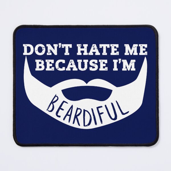 Item preview, Mens Funny Dont Hate Me Because Im Beardiful Gift Slim Fit Unisex, Hd, Good Idea designed and sold by YehorStore.