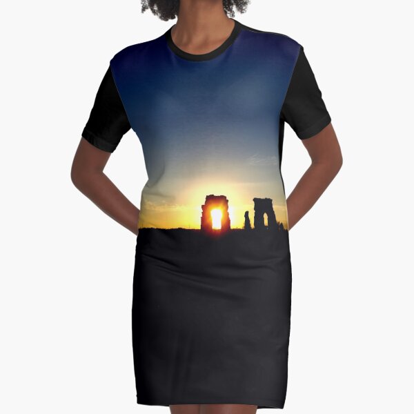 Sunset Italian I - NESCI Graphic T-Shirt Dress