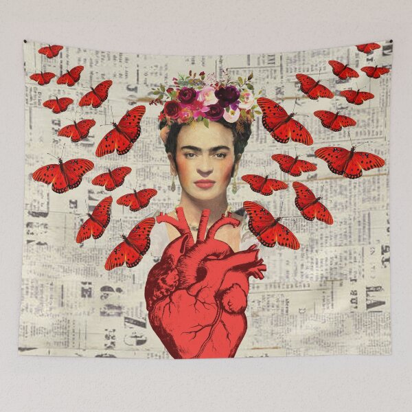 Item preview, Frida Kahlo Butterflies designed and sold by Muycote.
