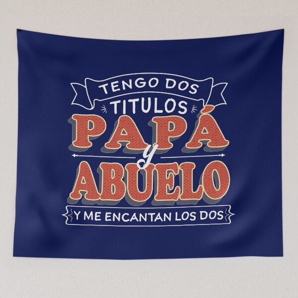 Item preview, Mens Tengo Dos Titulos Papa Y Abuelo Camisa Para Dia Del Padre, Amazing Idea designed and sold by YehorStore.