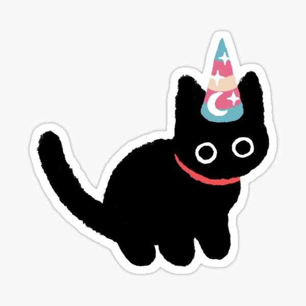 Lilcat Wizard Trans Sticker