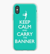Keep Calm and Carry the Banner! iPhone Case