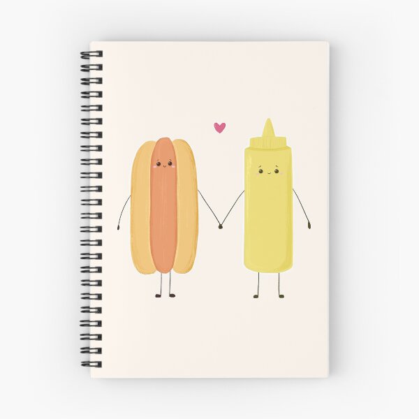 Item preview, Hot Dog & Mustard, True Love designed and sold by jennisney.