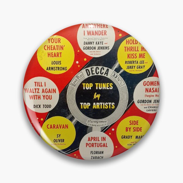 Item preview, Top Tunes by Top Artists, Pop,record, 50s  10", lp designed and sold by Vintaged.
