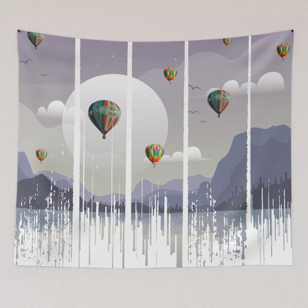 Item preview, Grunge Dripping Sunset Celebration designed and sold by maryedenoa.