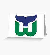 Hartford Whalers Greeting Card