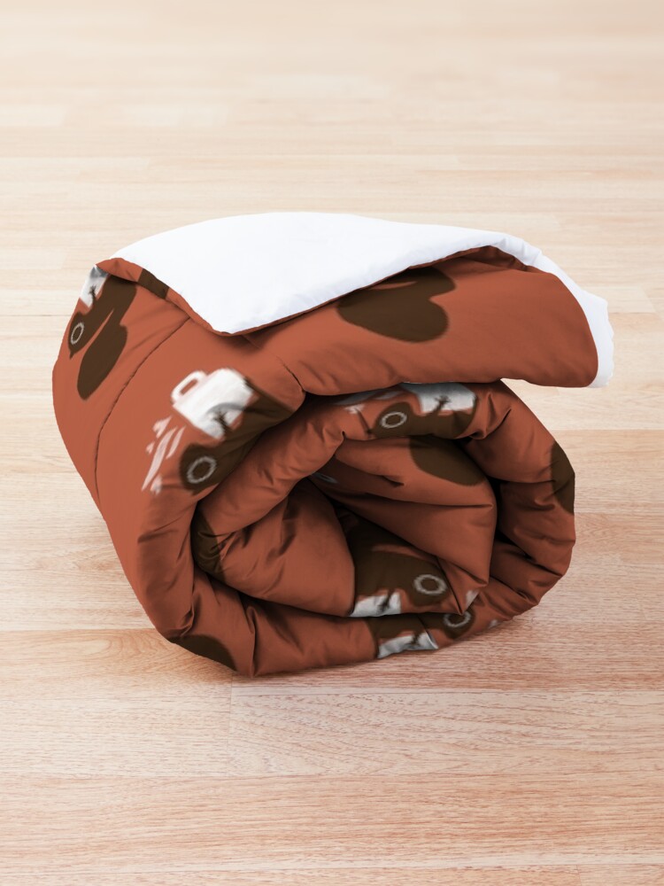Alternate view of Squirrel Loves Coffee Comforter