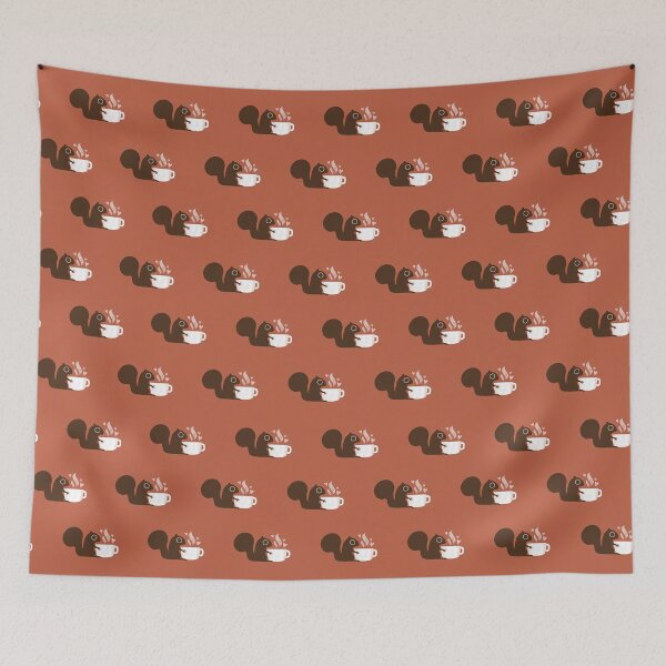Item preview, Squirrel Loves Coffee designed and sold by Jenn Inashvili.