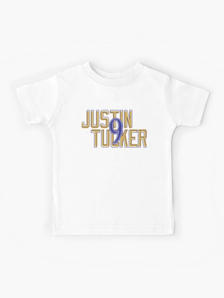 Justin Tucker 9 Kids T-Shirt for Sale by parkerbar6O