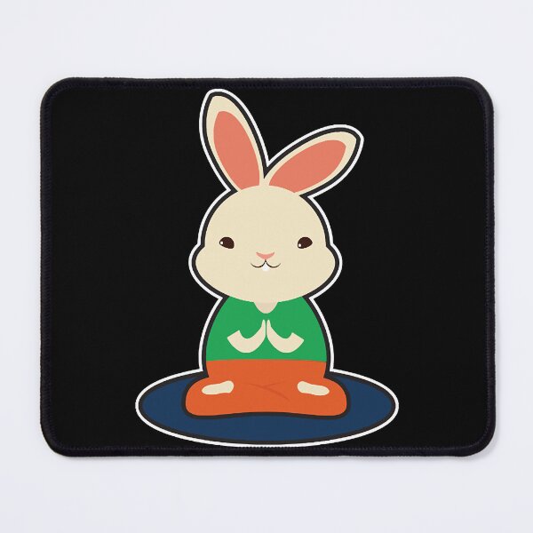 Item preview, RabbitatYogaonYogamat designed and sold by Kimberly452174.