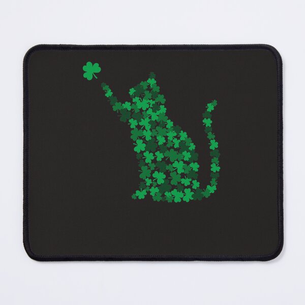 Item preview, Happy Saint Patrick's Day Shamrock Cat T-Shirt designed and sold by waltzfeli.