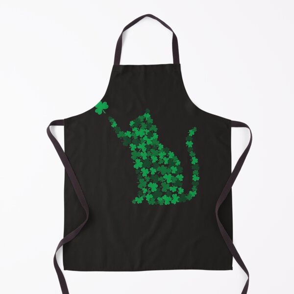 Item preview, Happy Saint Patrick's Day Shamrock Cat T-Shirt designed and sold by waltzfeli.