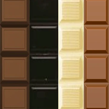Artwork thumbnail, chocolate bars patchwork by hellcom