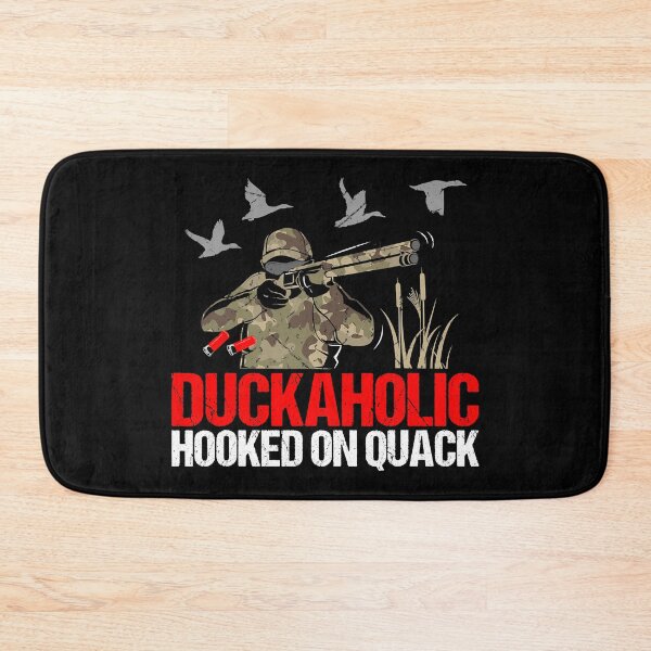 Item preview, Duckoholic Hooked On Quack Funny Duck Hunting Hunter Gift designed and sold by BernardMurray.