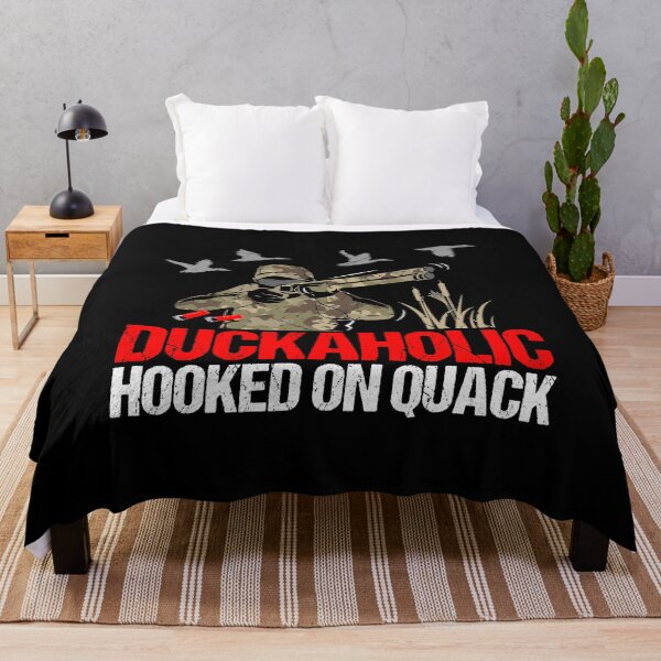 Item preview, Duckoholic Hooked On Quack Funny Duck Hunting Hunter Gift designed and sold by BernardMurray.