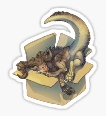 Deathclaw in a Box Sticker