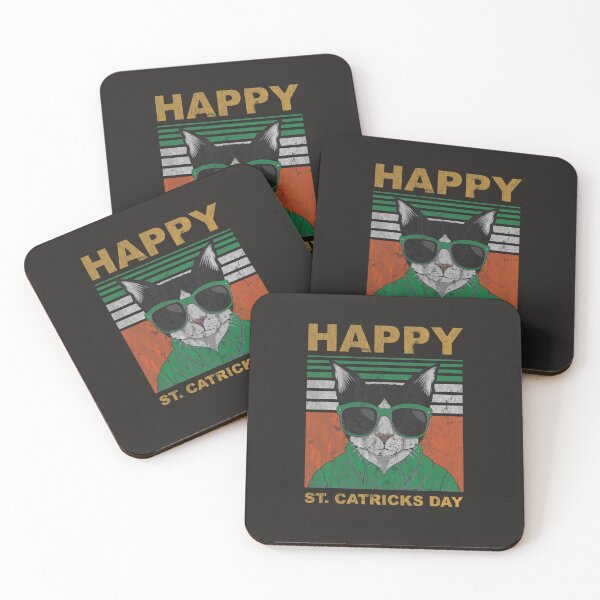 Item preview, Happy St Catricks Day Cat Humor St. Patrick’s Day Gift T-Shirt designed and sold by waltzfeli.