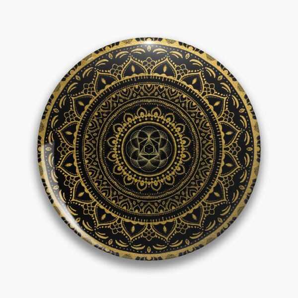 Item preview, Gold Zen Mandala 9 designed and sold by Cameron Gray.