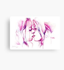 The Kiss Canvas Print