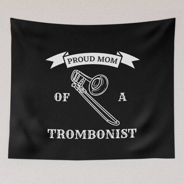 Item preview, Proud Mom Of A Trombonist For Trombone Player Mothers Day Gift As A Trombonist Mom designed and sold by Funwithmusic.