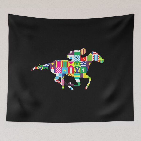 Item preview, Cute Kentucky Horse Racing Silks T-Shirt designed and sold by Baron-Hagen.
