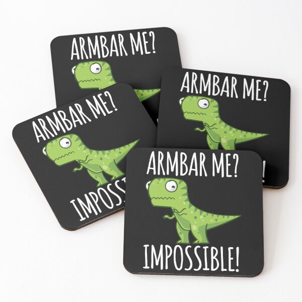 Item preview, BJJ shirt  Brazilian Jiujitsu Armbar T rex not possible designed and sold by KimberlyxMenard.