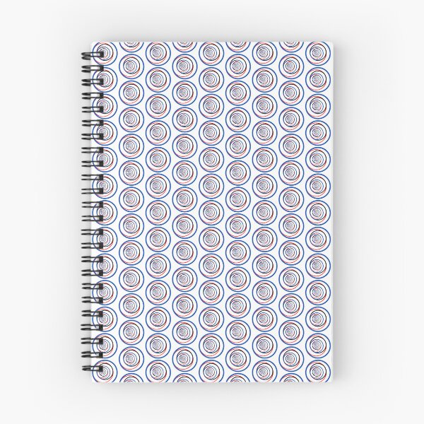 Item preview, Blue, Red, Black Concentric circles designed and sold by ashlynrlee.