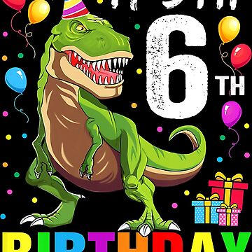 Central 23 Carte Anniversaire De Sixième Anniversaire Pour Garçons