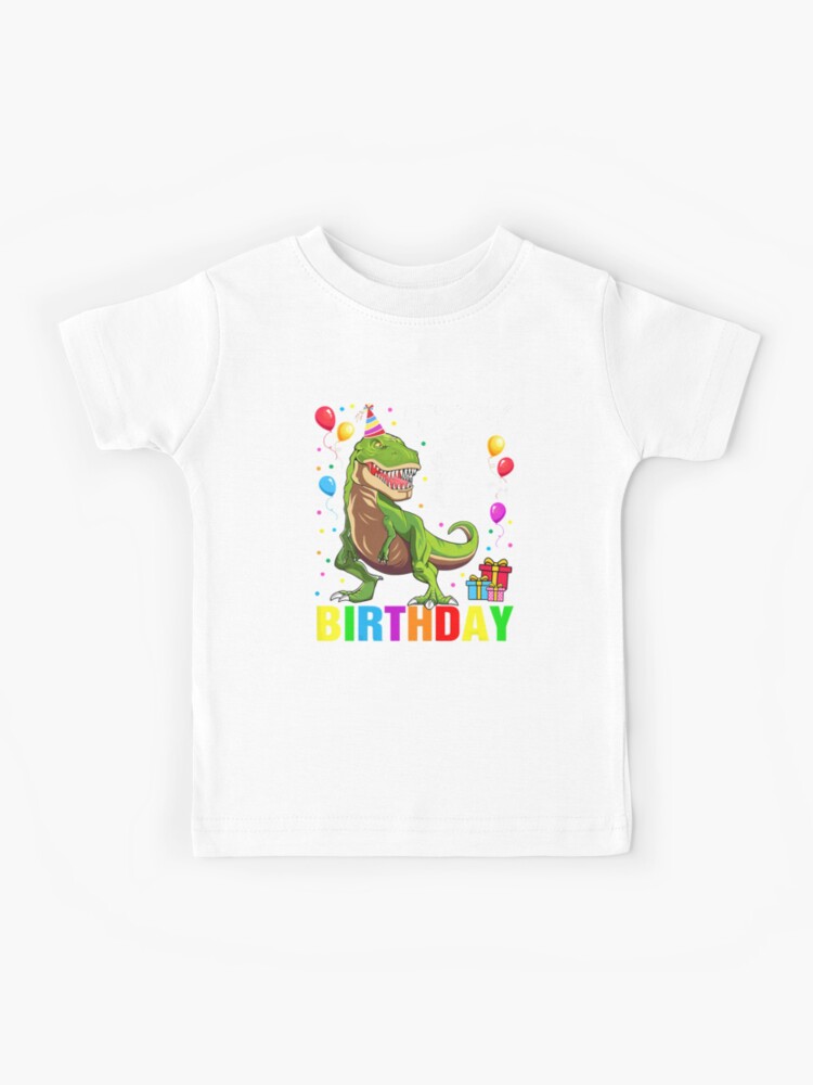 Enfants 5ème anniversaire t-shirt dinosaure 5 ans' Autocollant