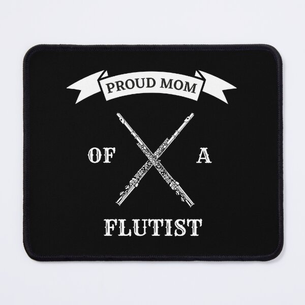 Item preview, Proud Mom Of A Flutist For Flute Player Mothers Day Gift As A Flutist Mom designed and sold by Funwithmusic.