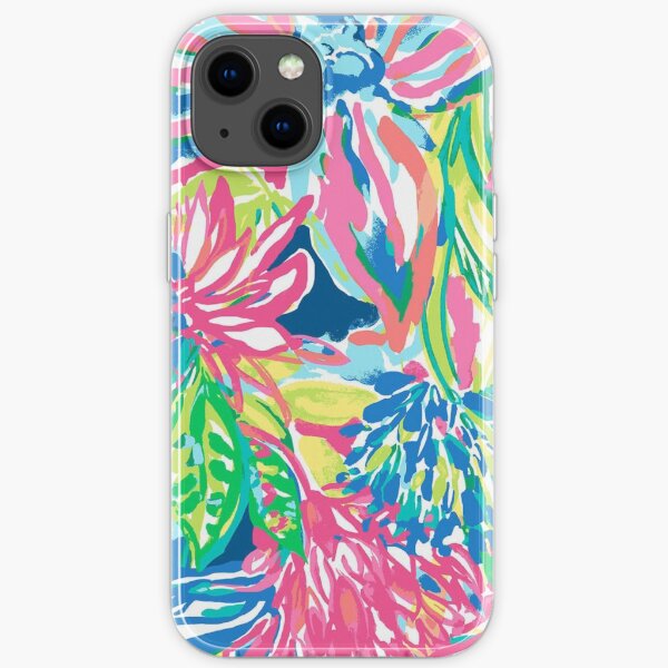 Vibrant Floral Multicolor Print iPhone Soft Case