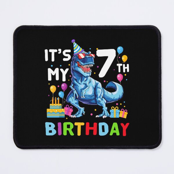 Item preview, Kids Its My 7th Birthday Happy 7 Year Old T Rex designed and sold by HugheDemeyer.
