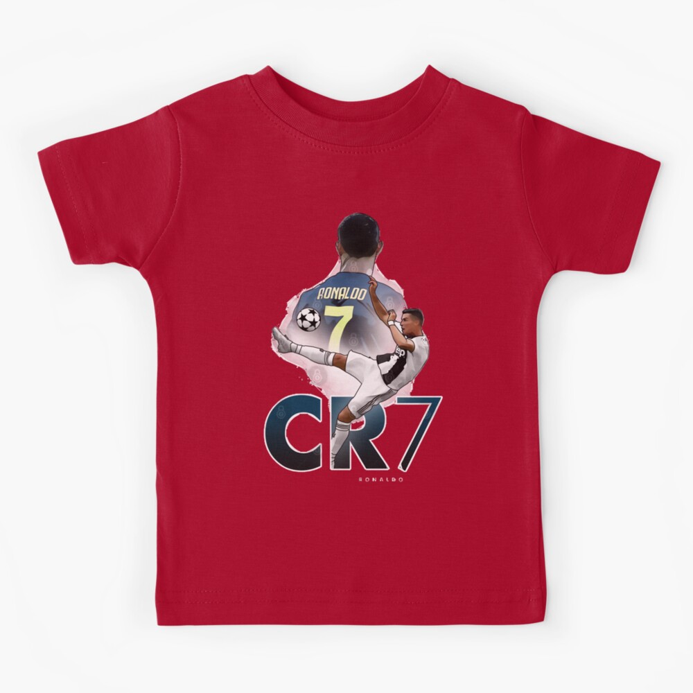 CR7 HOODIE T shirt ronaldo soccer gift kids Gold Print football cristiano  Hoody