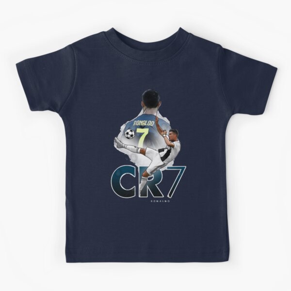 Cristiano Ronaldo Art Kids T-Shirts for Sale