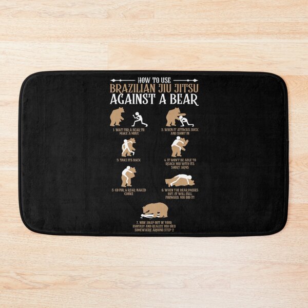 Item preview, Brazilian JiuJitsu Against a Bear Shirt Funny MMA  designed and sold by Rosa1202Shop.