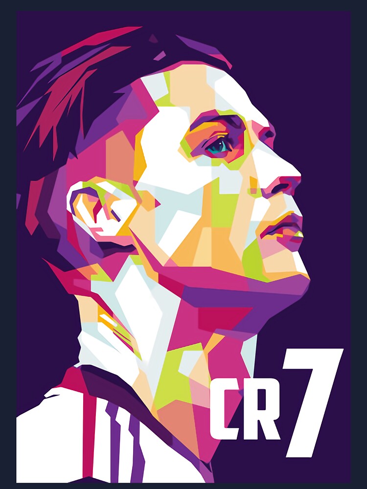 Art CR7 Wallpaper Poster Women's T-Shirt by Vern Jeremy - Pixels